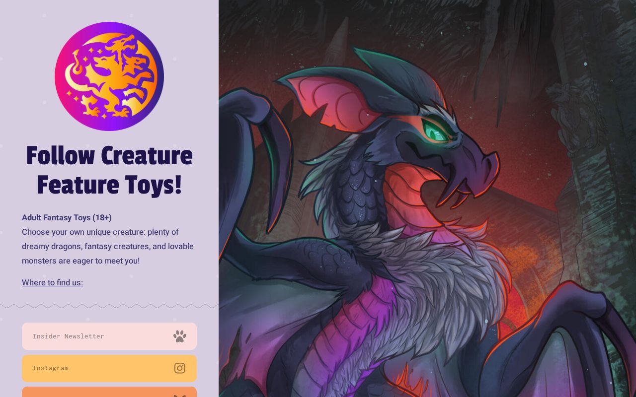 Twitter Creatures Creature Feature Toys - Socials